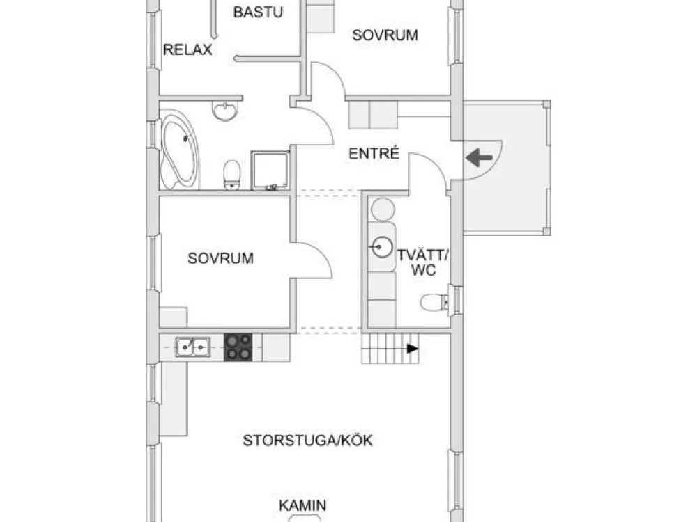 Stuga 302 Tänndalen